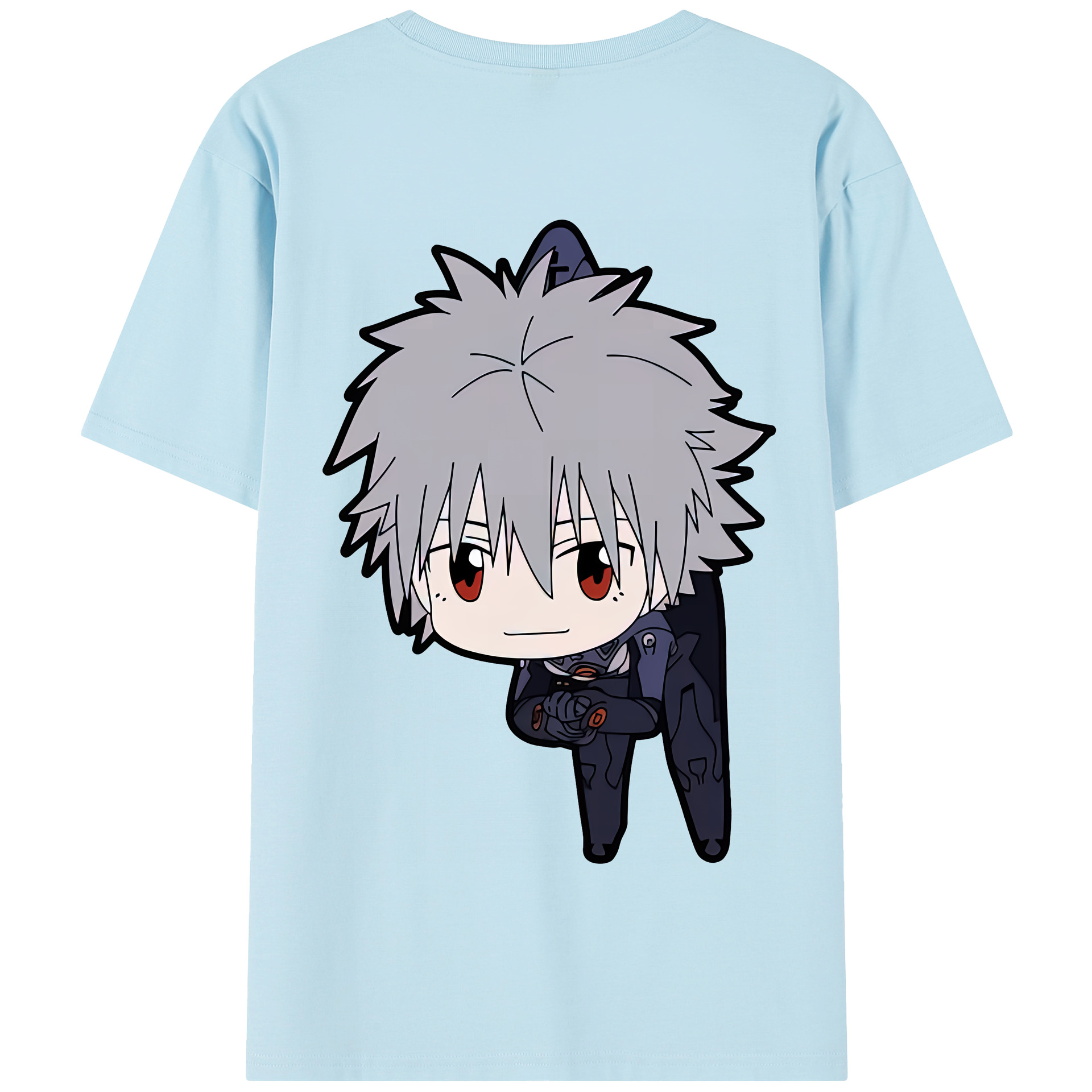 （画像用） EVA 新世紀エヴァンゲリオン 綿100％半袖Tシャツ（背面プリント）